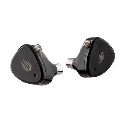 SIMGOT EM6L 1DD + 4BA Hybrid Driver In-ear Monitor HiFi IEM Earphone with Detachable OFC Silver Cabl