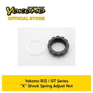 Yokomo R12 / GT Series “X” Shock Spring Adjust Nut (R12-37AJ)