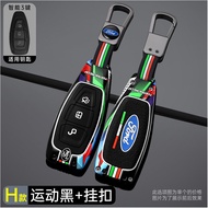 New Zinc alloy  Car Smart Key Case Cover Shell For Ford Focus 3 4 ST Mondeo MK3 MK4 Fiesta Fusion Ku