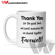 Farewell Mug Gift Souvenir Mug Best Boss Mug Farewell
