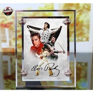 ELVIS PRESLEY POSTER FRAME WITH HIGH QUALITY CRYSTAL GLASS