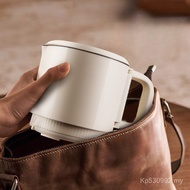 Folding Water Cup Travel Business Trip Insulation Kettle Household Stainless Steel Portable Kettle E