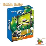 Baltan Toy HN1X Compatible with City/Knockdown Stunt Challenge/60341 EC2