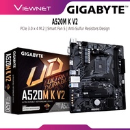 GIGABYTE A520M K V2 AM4 MOTHERBOARD COMBO PROCESSOR AMD AM4 RYZEN 5 5500 / AMD AM4 RYZEN 5 5600G - M