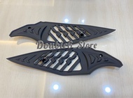HONDA RSX150 ENGINE SIDE COVER CARBON AND COLOUR RSX WINNER X CRASH BAR COVER Side Engine Cover Cove