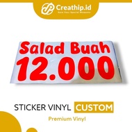 Custom Cutting Vinyl Glass Writing Stickers 2 Rows Height 6 cm and 8 cm Glass Stickers for Shops, Gl