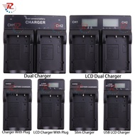 NP-40 FNP40 LCD RAPID DUAL CHARGER For Fujifilm FinePix F402 V10 J50 F811 F710 Z5fd Cameras