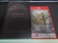 Switch 2 4隻Game 30週年紀念版 生化危機 惡靈古堡 Resident Evil BIOHAZARD 遊戲 NS2《惡靈古堡7+8+9合輯》中文版 Octopath Traveler 0