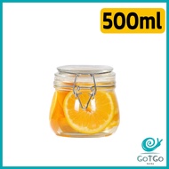 GotGo โหลแก้วมีฝาปิด โหลแก้วสูญญากาศ  มีหลายขนาดให้เลือก Glass sealed jar