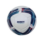 SONIX HYBRID Football Model No.5pu Grain Sport: 331108 (White/Blue)