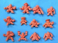 中古 單色扭蛋 SD 街頭霸王 橙色 一套12隻 餓狼傳說 消 單色膠