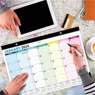 Desk Calendar 2024-2025 – Jan 2024 – Jun 2025, 18 Monthly Desk Calendar, Large Desk Calendar 2024, 17’’ x 12’’, 2024-2025 Desk/Wall Calendar