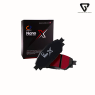 ผ้าเบรคหน้า Compact NANO X Mazda 2 Sky Active 2014-2019 Mazda3 Sky Active 2014-2016