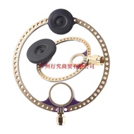 2 Packaged Donuts UV UHF + VHF FM Mini High Frequency Loop Antenna Small Loop Antenna Set