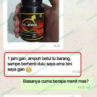 4G JOSS, Kapsul Herbal Stamina Pria 4-G JOSS, Ramuan Tradisional Aman