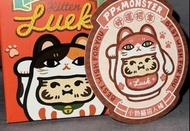 全新未拆 pp monster baby 招財貓 lucky cat 達摩隱藏款 小奶貓人氣