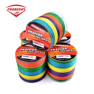 Proberos Multi-colors Braided Line 500M Fishing Line x4 PE Casting Line Fishing Tackle 6lb 8lb 10lb 