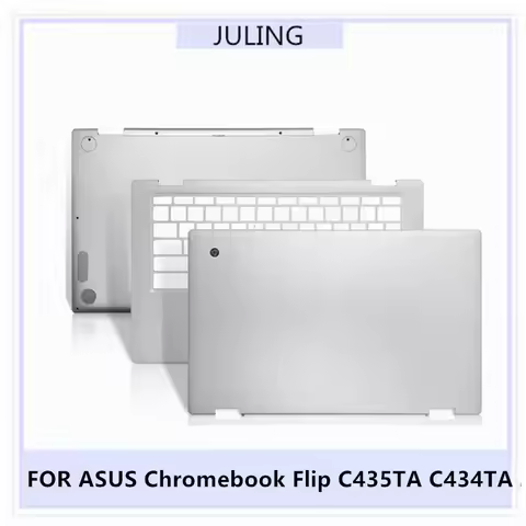 For ASUS Chromebook Flip C435TA C434TA Laptop LCD Back Top Cover/Palmrest Keyboard Frame/Housing Bot