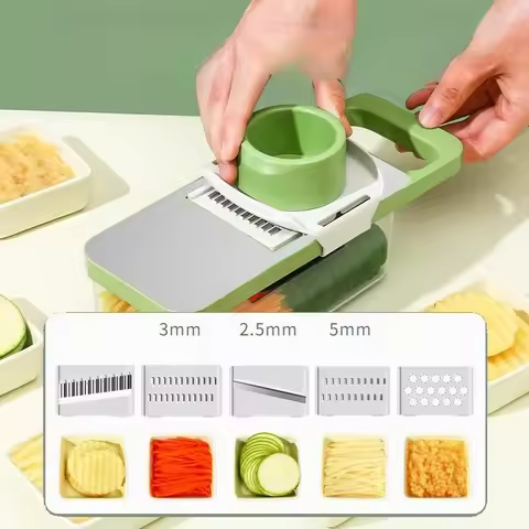 Multi Functional Vegetable Slicer, Potato Shred Slicer, Household Coarse Shred Kitchen Vegetable Sli