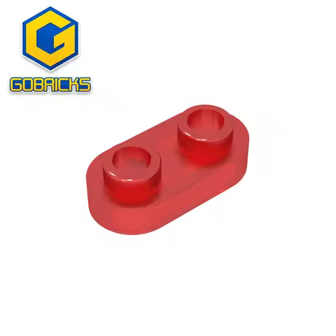 Gobricks Building Blocks GDS-1403 Plate, Round 1 x 2 with Two Open Studs compatible with lego 35480 
