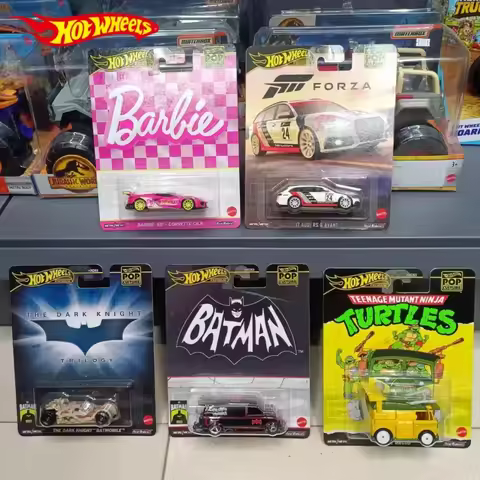 Hot Wheels 1/64 HXD63-E Series Audi RS6 Action Comics Batman Barbie CORVETTEC8.R Collectible Car Toy