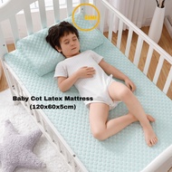 SIMI 120x60CM Natural Latex Baby Cot Mattress Tilam Baby Katil Playpen