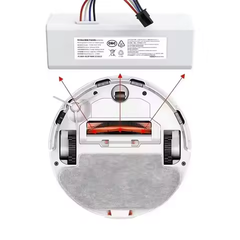 MDKSLS New 14.4V 12800mah P1904-4S1P-MM Battery pack For Xiaomi Mijia 1C STYTJ01ZHM Robot Vacuum Mop