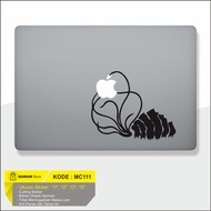 Sticker Macbook Sticker Laptop Aksesoris Macbook Apple Siput