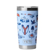 YETI RAMBLER 20 OZ TUMBLER BIG SKY SUMMER CAMP
