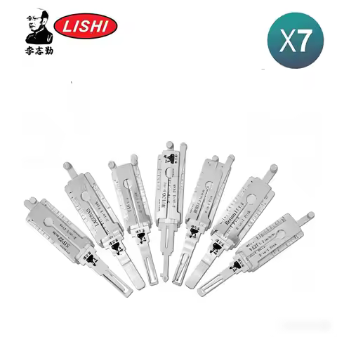 Lishi FOR Renault FOR Peugeot Kit of 7 Pick SIP22 FOR LAGUNA3 VA6 V.3 HU83 HU136 FOR RENAULT VA2T V.