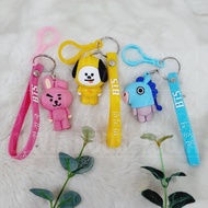 GANTUNGAN Cooky BTS Rubber Keychain Chimmy BTS Rubber Keychain Mang BTS Rubber Keychain