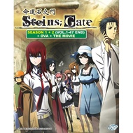 Steins;Gate Season 1+2 Complete Anime DVD Steins Gate 命運石之門