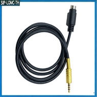 【HU】 Radio audio PTT adapter cable DIN 6 to 3.5mm for YAESU FT-891/857/817/991/450D.