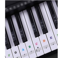 88 Keys 61 54-Key Transparent Piano Keyboard Stickers Key Digital Electric Simplified Sheet Numbers