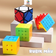 High Quality 3x3 5x5 Color Rubik's Toy, 6-sided Triangle Rubik's Cube Develops Logical Thinking for 