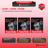 SanDisk Extreme PRO SD UHS-I Card 64GB 128GB 256GB