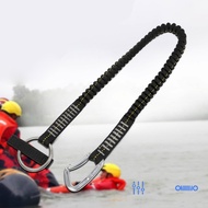 25KN Arborist Rock Tree Climbing Fall Arrest Harness Shock Absorbing Lanyard