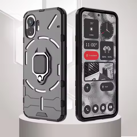 For Nothing Phone 2 Case Nothing Phone 1 2 Cover Shockproof Armor Hard PC Silicone Protective Phone 