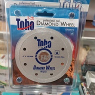 Toho diamond wheel 4" basah mata potong keramik granit gerinda grenda