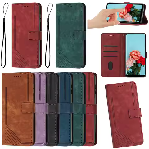 Magnetic Leather Phone Case For Sony Xperia 10 5 1 VII III IV V VI 2024 2023 10 Plus L4 L3 XZ3 Flip 
