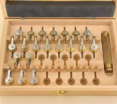 20Pcs High Precise Watch Mainspring Winder Tools for 2135 3135 L888 240 Watch Repairing Winding Tool