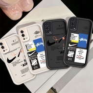 Casing Couple Phone For OPPO A55 4G A74 4G A95 4G F19 F19S Reno 6 Lite Cute Cartoon Silicone Trend T