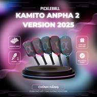 GENUINE PICKLEBALL KAMITO ALPHA 2 RACKET – CARBON TORAY – SPIN SURFACE – THICKNESS 14MM/16MM