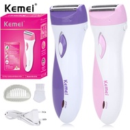 Kemei KM-3018 Electric Rechargeable Lady Shaver Hair Remover Epilator Shaving Wool Scraping EU For W