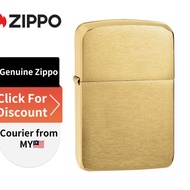 [100% Original] Zippo Brushed Brass 1941 Replica 1941B