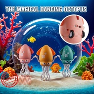 Dancing Octopus Toy Electric Wiggly Fishing Rod Funny Walking Toy For Babies W7g7