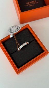 Hermes 925 silver 銀器 Clou d'H ring 戒指
