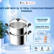 Tefal Couscous Primary E 18/10 Stainless Steel Steamer3089504 24cm - Stainless steel - 3-layer base 
