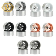 4PCS 1.9 Wheel Hub Rim for 1/10 RC Crawler Axial SCX10 90046 ,1