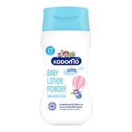 Lotion สีฟ้า-Kodomo Baby Lotion Powder (Blue) โคโดโม แป้ง เด็ก เนื้อโลชั่น 180 มล. ไร้ฝุ่น ไม่ฟุ้งกร